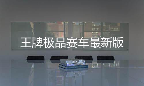 王牌极品赛车最新版