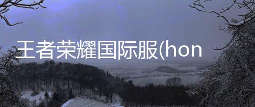 王者荣耀国际服(honor of kings)