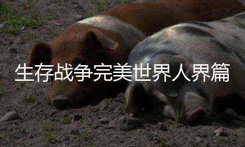 生存战争完美世界人界篇