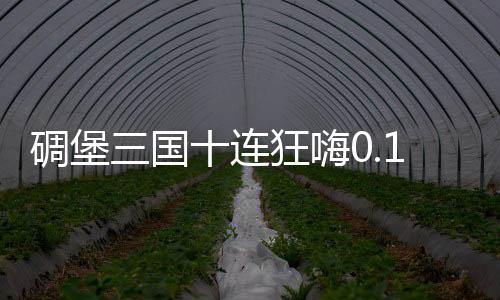 碉堡三国十连狂嗨0.1折