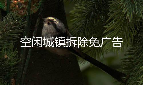 空闲城镇拆除免广告