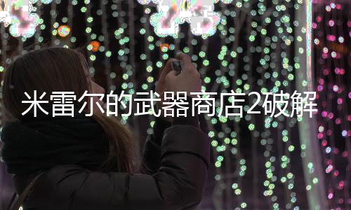 米雷尔的武器商店2破解版