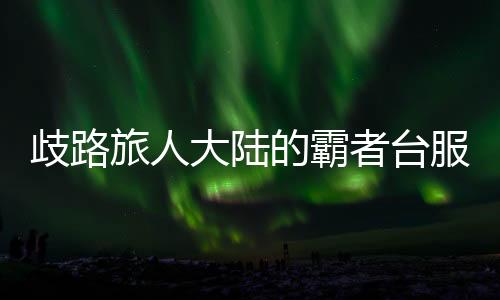 歧路旅人大陆的霸者台服最新版