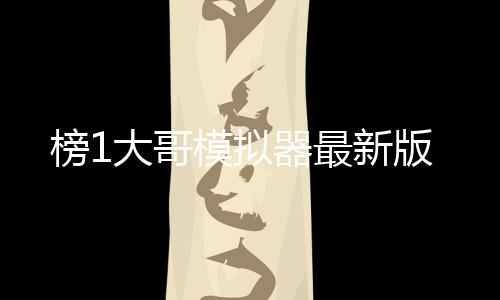 榜1大哥模拟器最新版