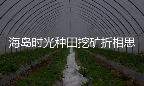 海岛时光种田挖矿折相思版