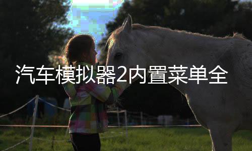 汽车模拟器2内置菜单全车辆版