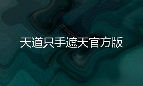 天道只手遮天官方版