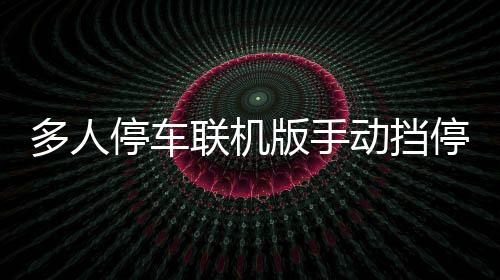 多人停车联机版手动挡停车场Car Parking