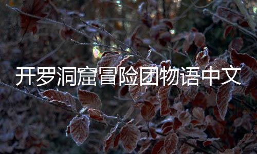 开罗洞窟冒险团物语中文版