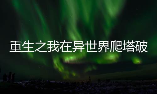 重生之我在异世界爬塔破解版