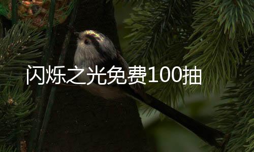 闪烁之光免费100抽