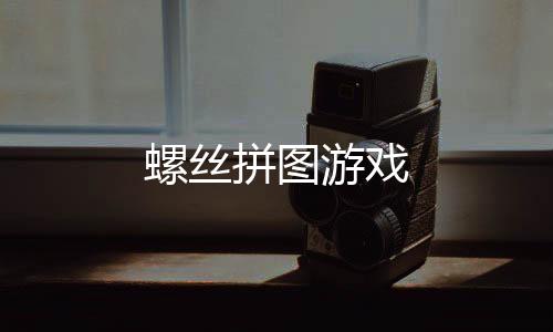 螺丝拼图游戏
