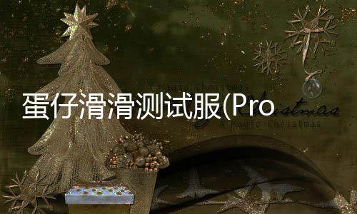 蛋仔滑滑测试服(Project Three)