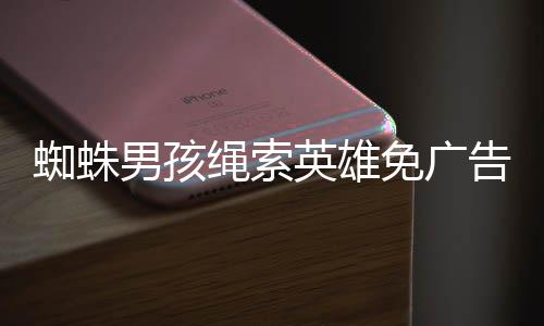 蜘蛛男孩绳索英雄免广告