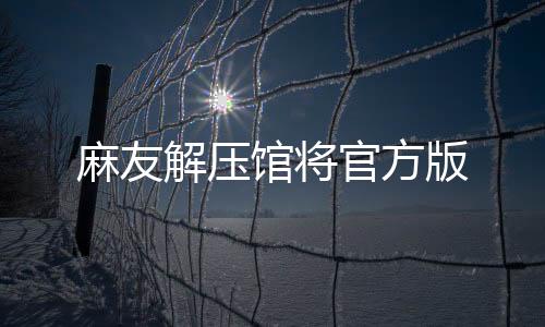 麻友解压馆将官方版